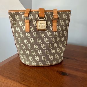 Dooney & Bourque Coated Cotton Logo Purse